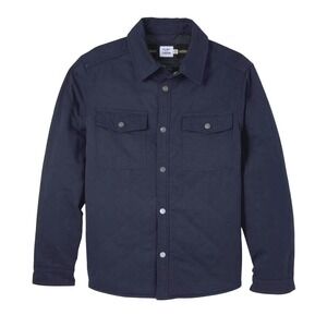 Flint and Tinder Men's Size XXL Quilted Shirt Jacket Navy Water Resistant